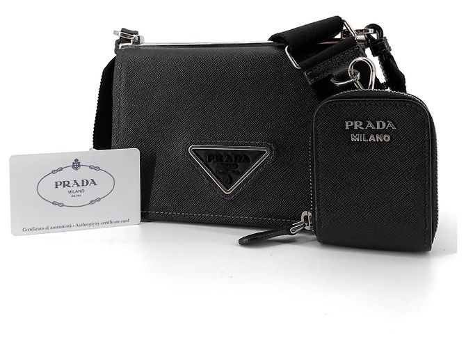 Prada Borsa a tracolla Multi in Saffiano