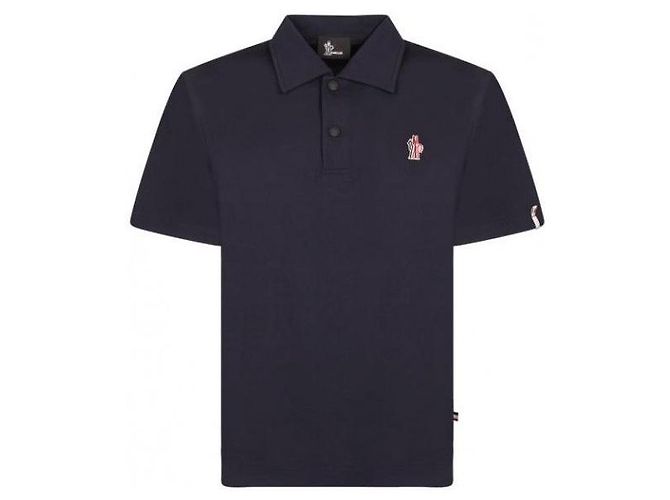Moncler Polo-Shirt mit Logo-Patch