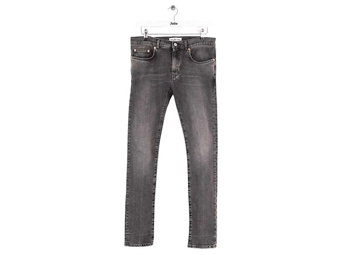 Vaqueros Slim Balenciaga Grises de Denim