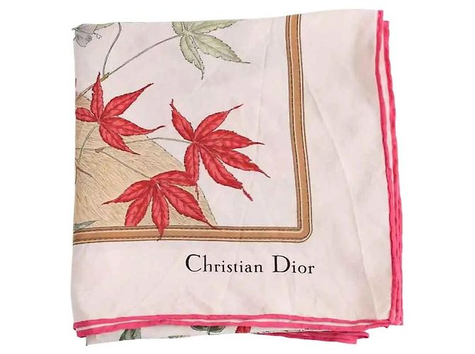 Dior Seidentuch beige