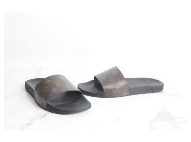 Louis Vuitton Waterfront Mule Monogram Rubber Slippers