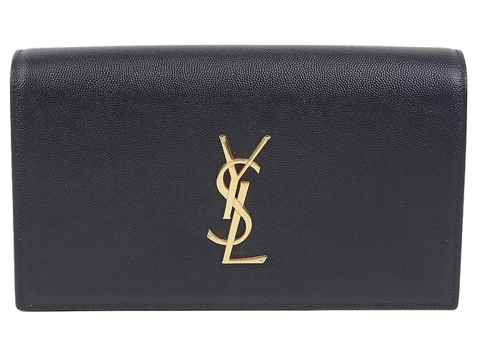 Autre Marque Clutch con solapa Monogram SAINT LAURENT