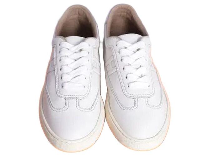 Hermès Quick Sneakers Silver Tab