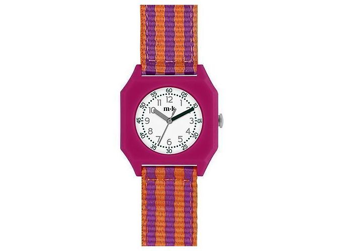 Autre Marque Orologio Stripes Ruby Papaya