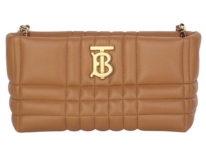 Burberry Bolsa Soft Rolla em couro macio acolchoado