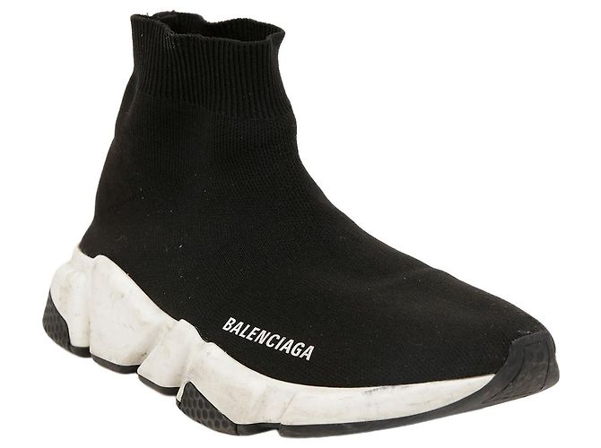 Balenciaga Baskets Speedrunner Black White