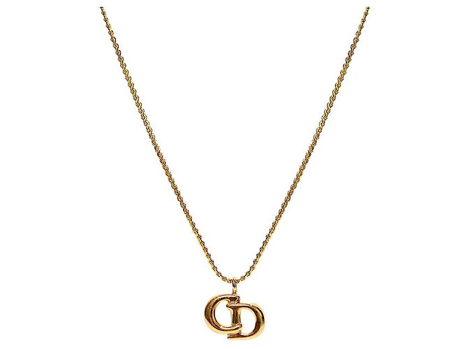 Collier Dior doré