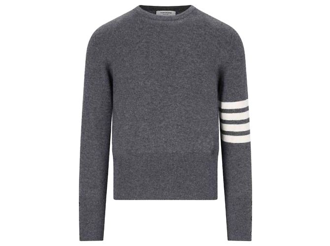 Thom Browne Pull-over classique en maille de cachemire