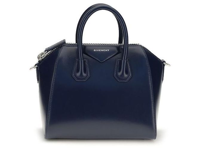 Givenchy  mala Bos Taurus em couro de bezerro azul