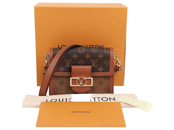 Louis Vuitton mala Dauphine Mini Monogram Reverse Canvas