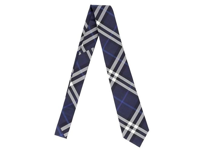 Burberry Check Silk Tie