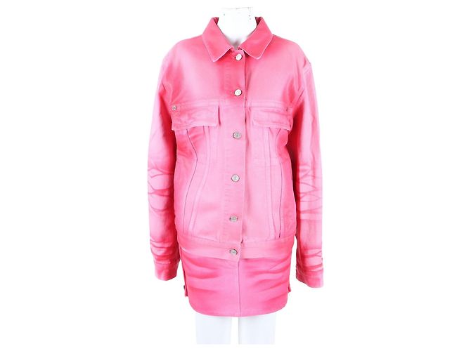 Givenchy Denim Two-Piece Pink