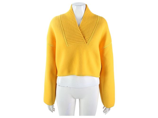 Hermès Strickpullover Gelb