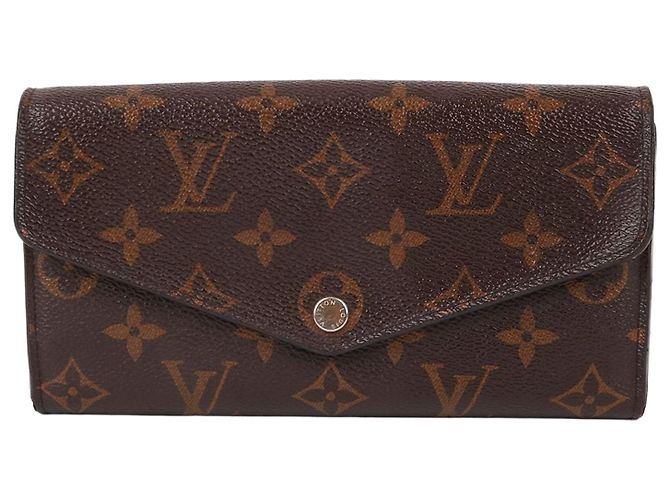 Louis Vuitton Cartera Larga Sarah para Mujer Monogram