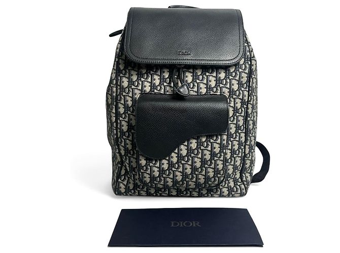Dior Oblique Saddle Backpack