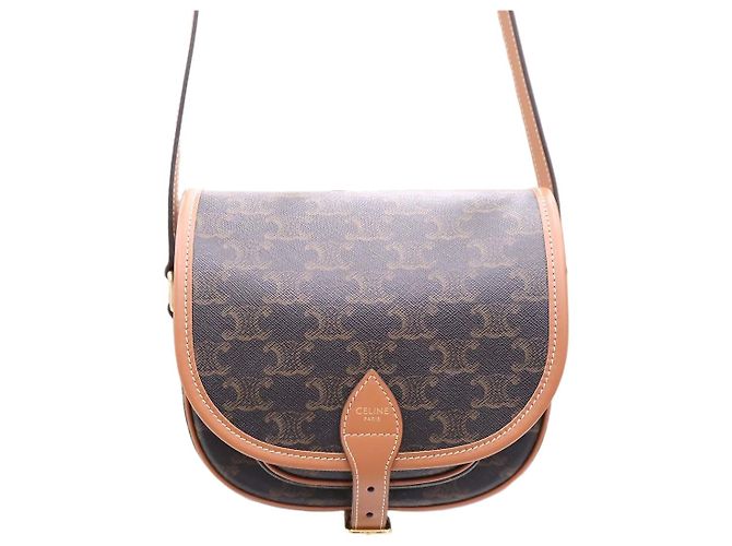 Céline Borsa a tracolla Triomphe Medium Polka