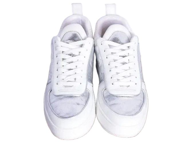 Louis Vuitton Trainer Low Sneaker Silver