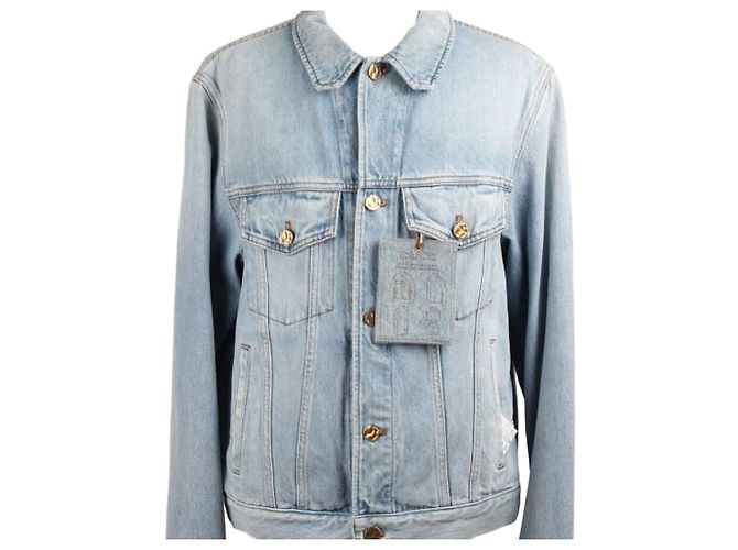 Louis Vuitton DNA Denim Jacket Blue