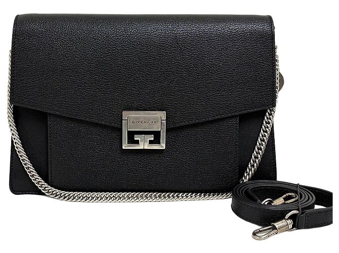 Givenchy Borsa a tracolla con catena Medium Black