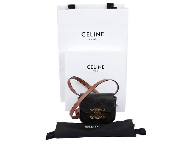 Céline Borsa a tracolla Claude Mini Shoulder