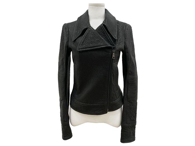 Prada Lammlederjacke mit Reißverschluss