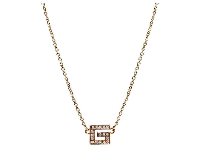 Collier Givenchy Cubic G Doré