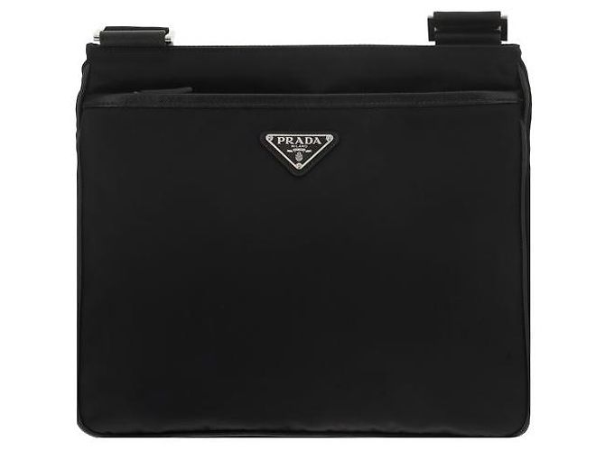 Prada Black Nylon Shoulder Bag