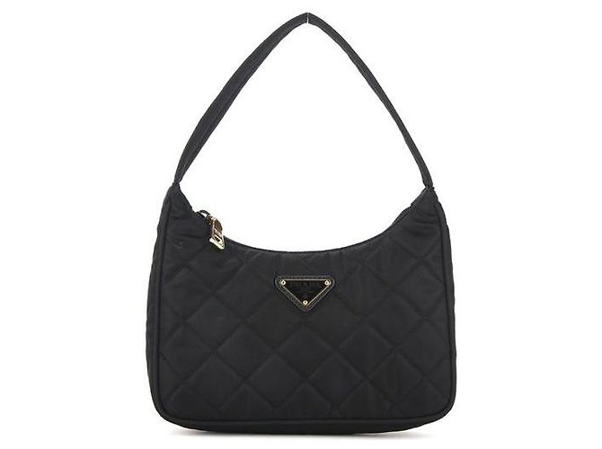 Prada Borsa a tracolla in nylon nero