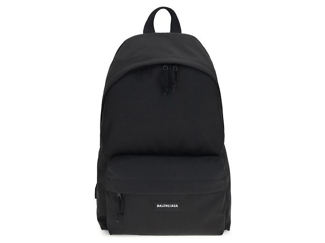 Balenciaga Black Polyamide Backpack