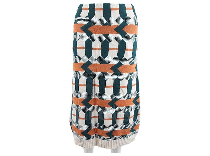 Prada Pattern Knit Skirt