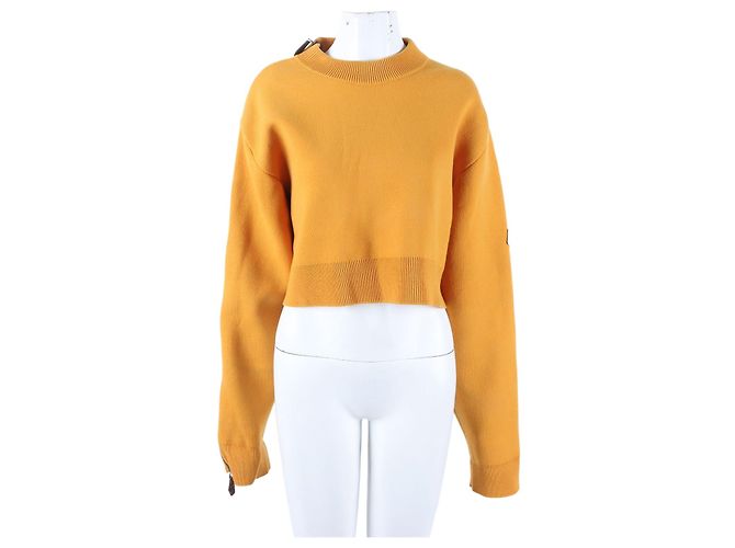 Louis Vuitton Cropped Strickpullover mit langen Ärmeln