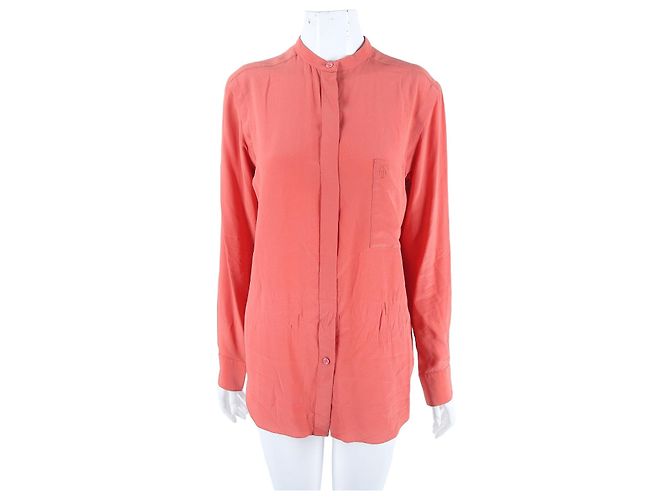 Hermès Seidenbluse mit langen Ärmeln