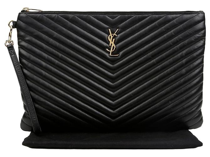 Autre Marque Clutch porta documentos Monogram