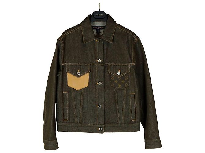 Louis Vuitton Monogram Speedy Patch Denim Jacket