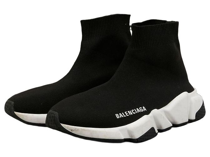Balenciaga Speedrunner Sneaker Black White