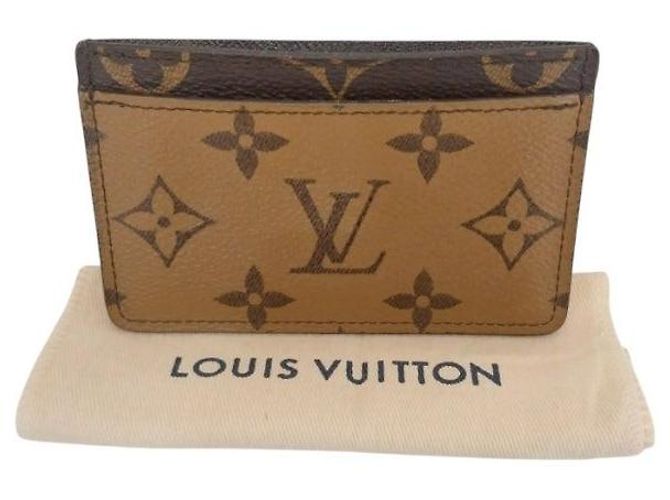 Louis Vuitton Tarjetero Monogram Reverse Canvas