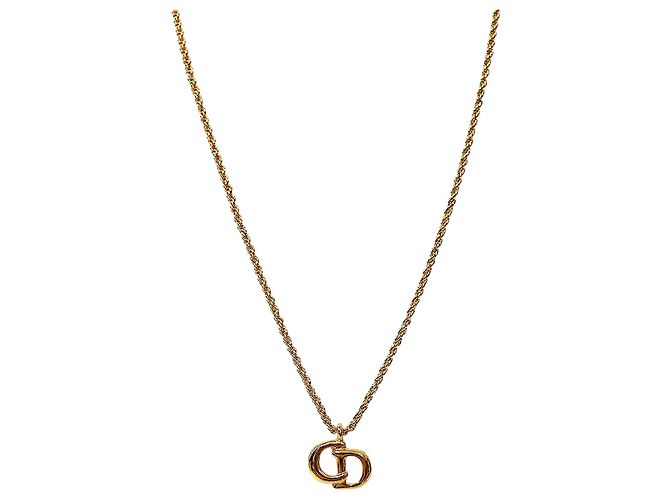 Collier Dior doré