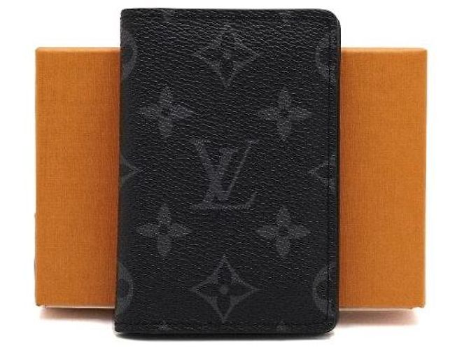 Louis Vuitton Portacarte e organizer da tasca Monogram Eclipse da uomo
