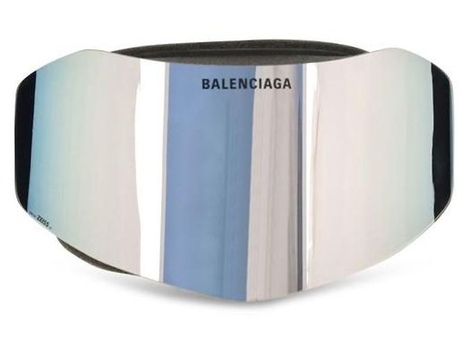 Balenciaga Silver Polyamide Sunglasses