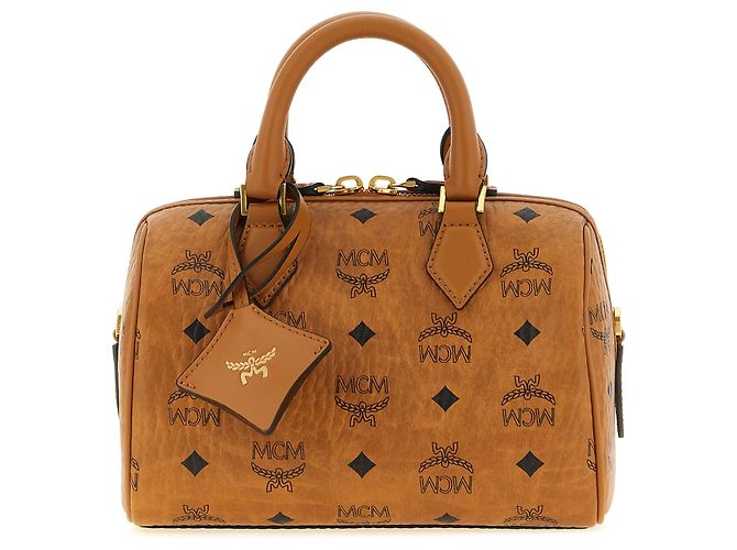 MCM Sac à main en polyéthylène marron