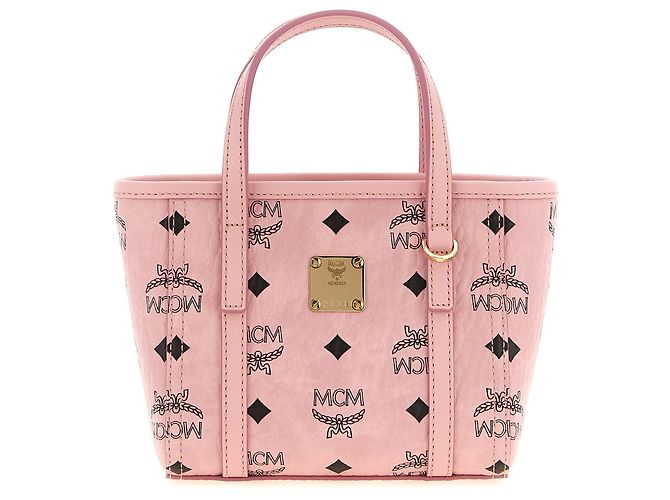 MCM Multicolor Polyethylene Tote Bag