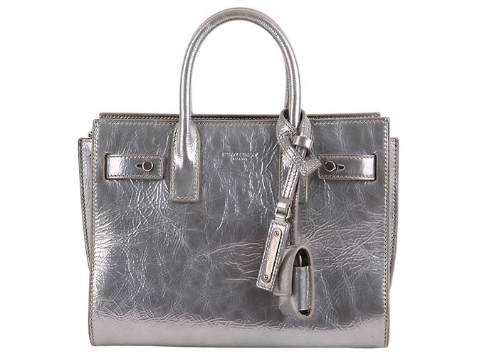 Autre Marque Mini borsa a tracolla argento