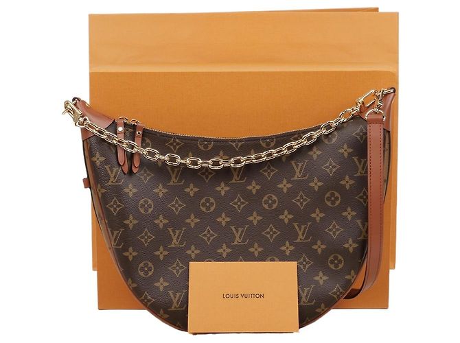 Louis Vuitton Borsa a tracolla e spalla Loop Hobo Monogram Canvas