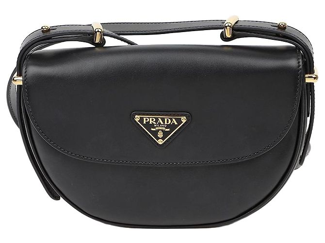 Prada Borsa a Tracolla con Patta Nera
