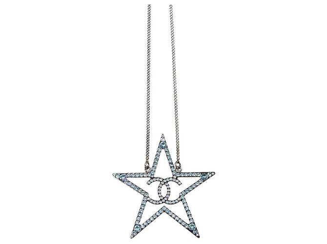 Collana Chanel Star Coco Mark con strass