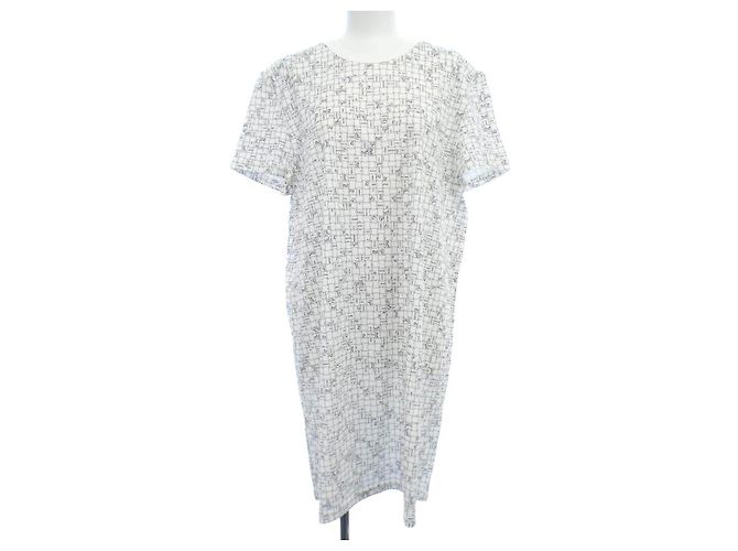 Hermès Strickkleid Weiß