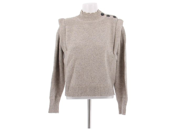 Isabel Marant Etoile Wollpullover Grau