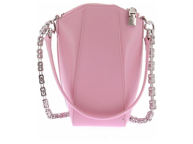 Bolsa Givenchy Antigona Rosa de Couro