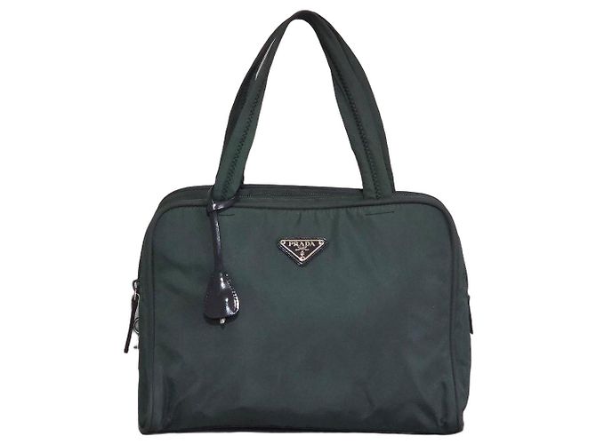 Bolsa Prada em nylon tessuto verde
