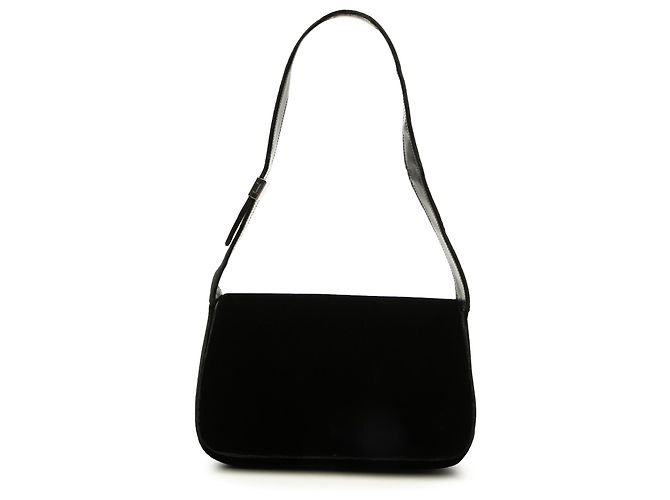 Borsa a tracolla Prada in velluto nero